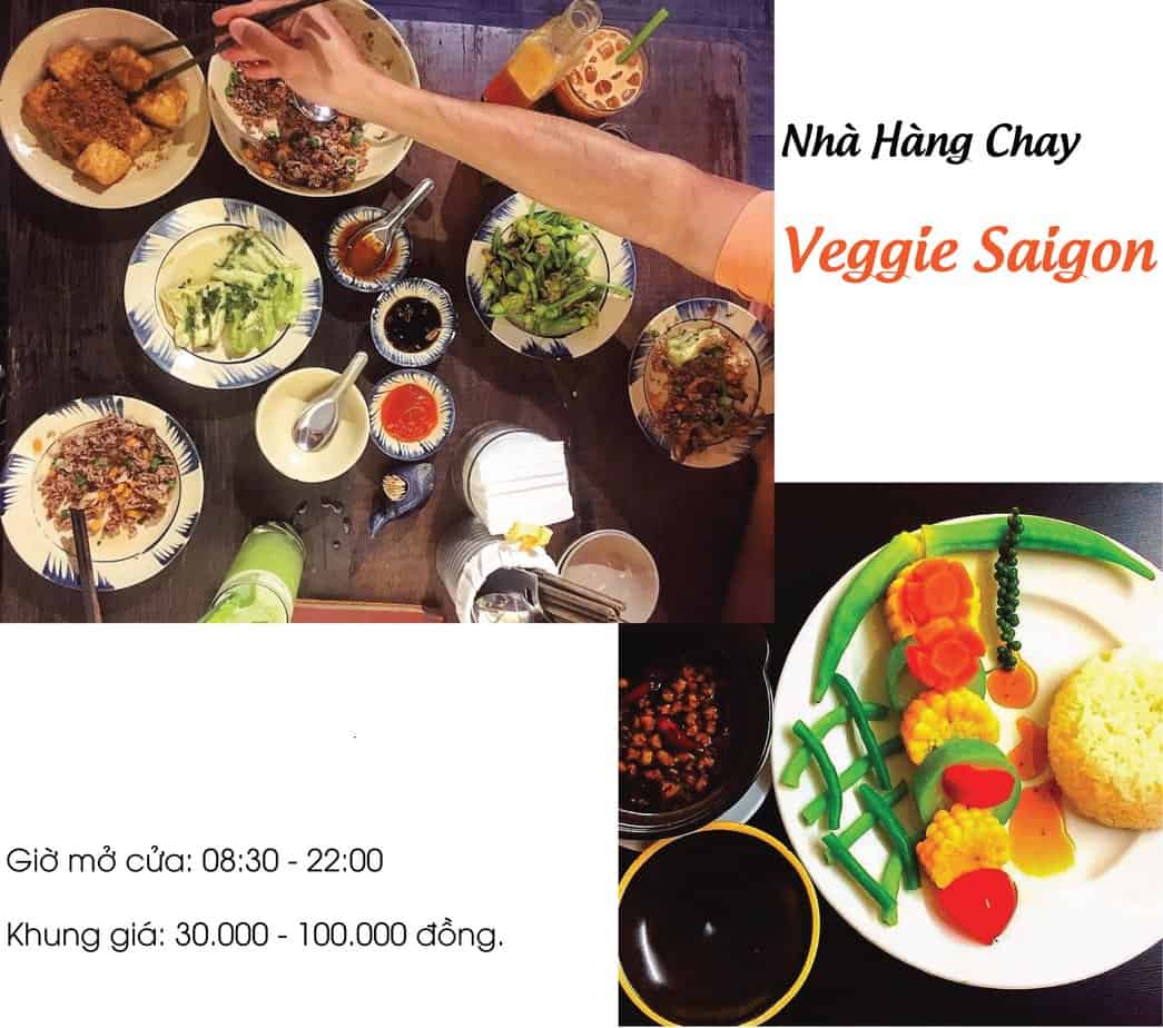 Quán ăn chay Quận 1-Veggie Saigon