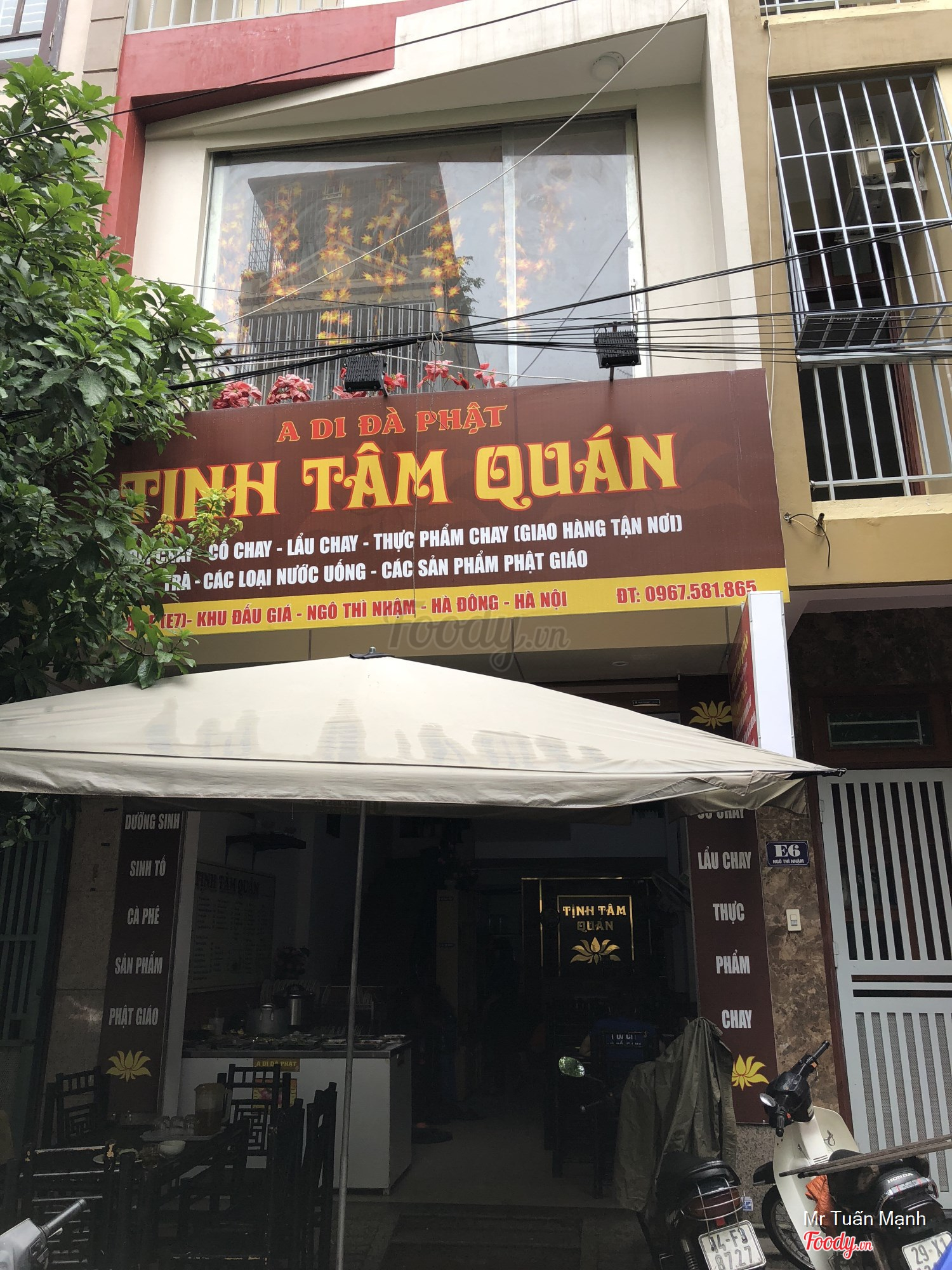 Quán ăn chay Hà Đông - Tịnh Tâm