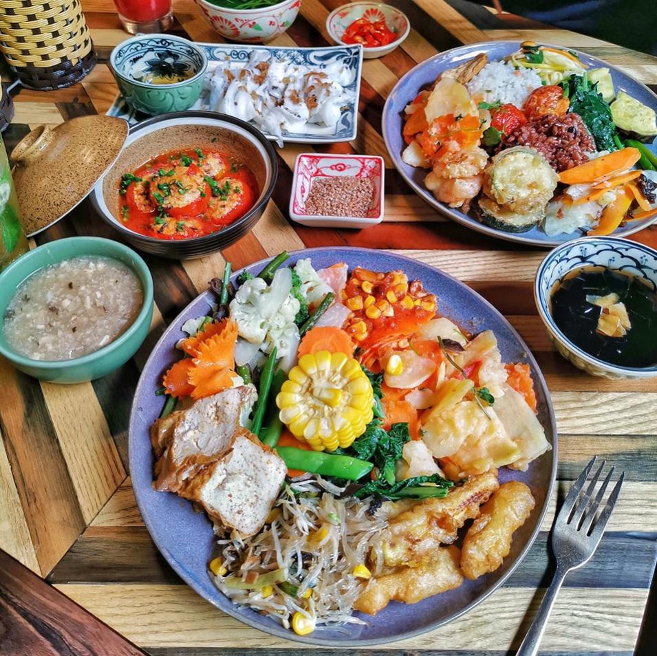 Các món ăn thơm ngon hấp dẫn tại Veggie Castle