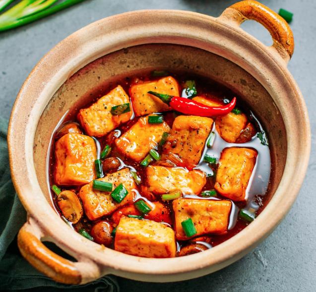 Đậu hũ kho nước tương