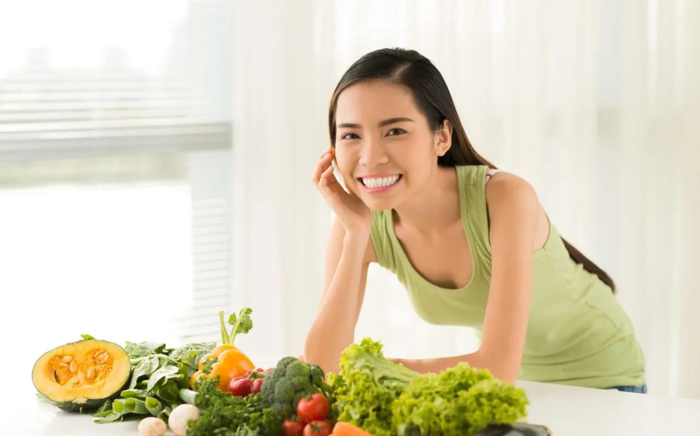Chế độ ăn chay trường thường có cơ thể nhẹ nhàng