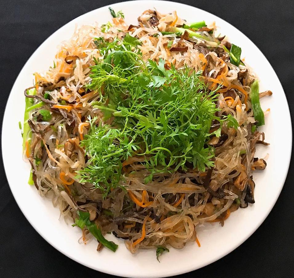 Miến xào chay