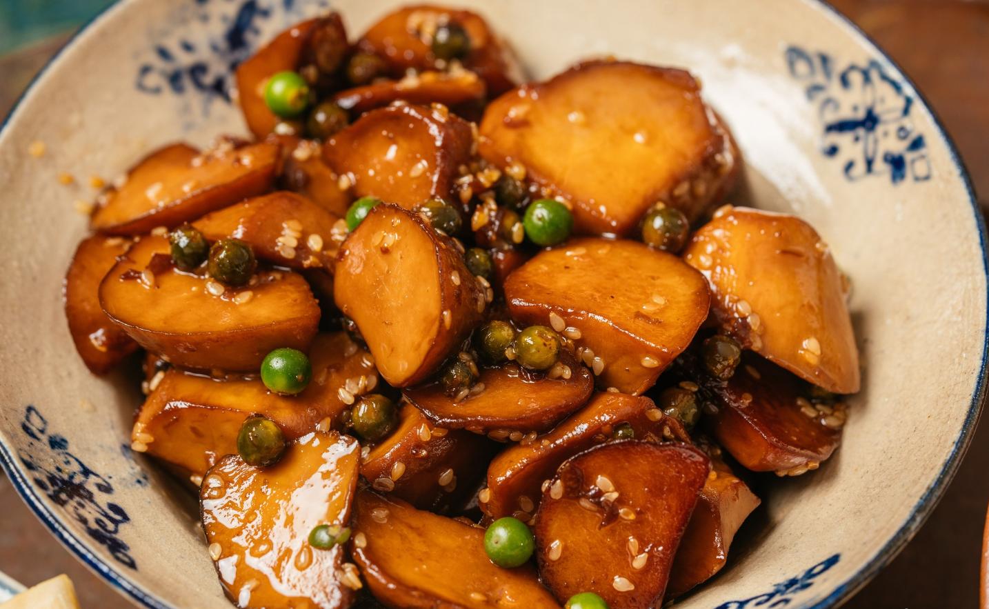 Nấm chay kho