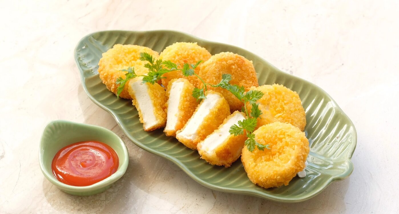 Đậu hũ non chiên giòn - Cách làm các món chay cúng giỗ