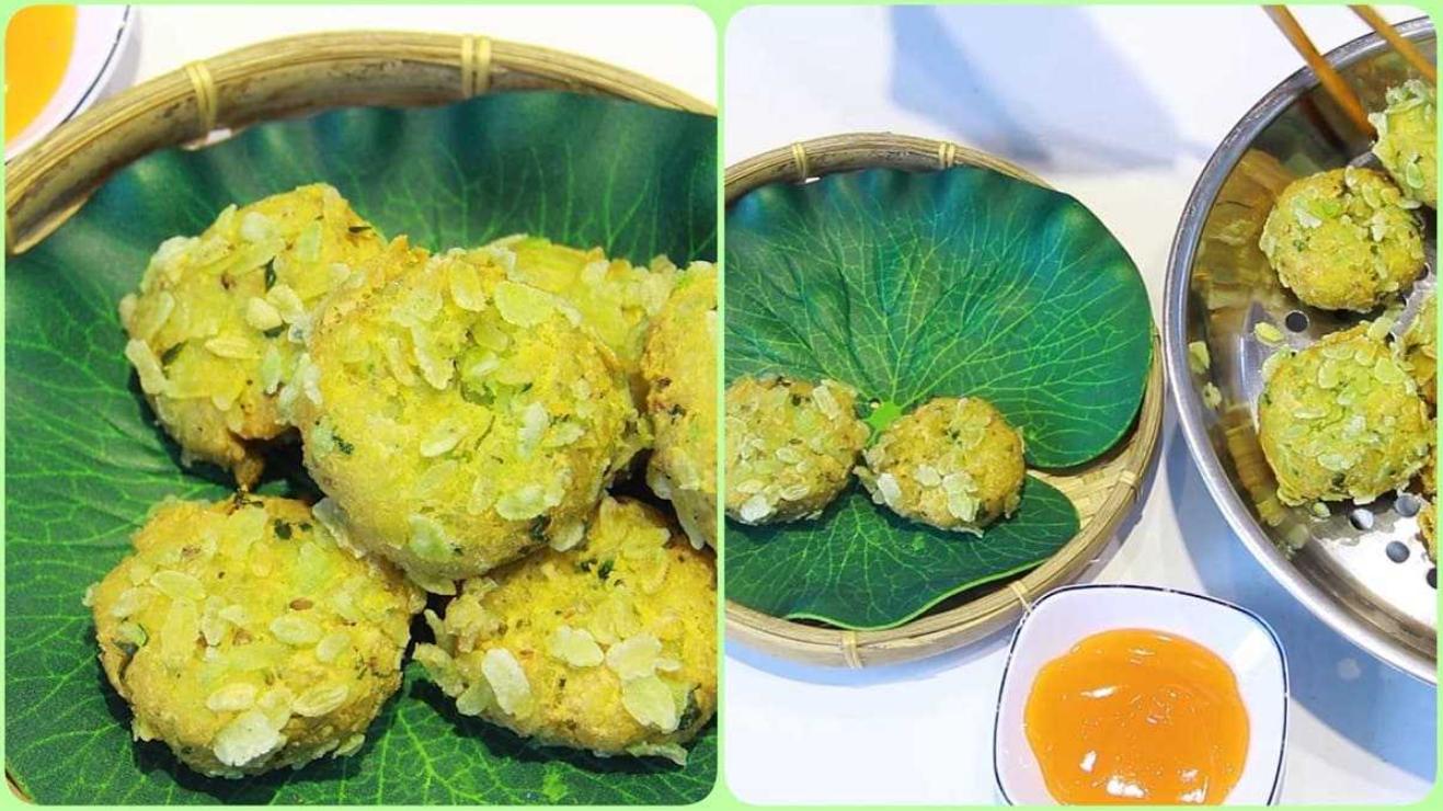 Chả cốm chay