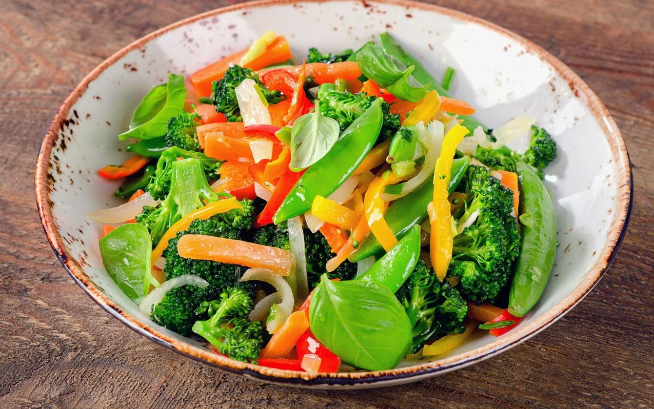 Rau củ xào chay