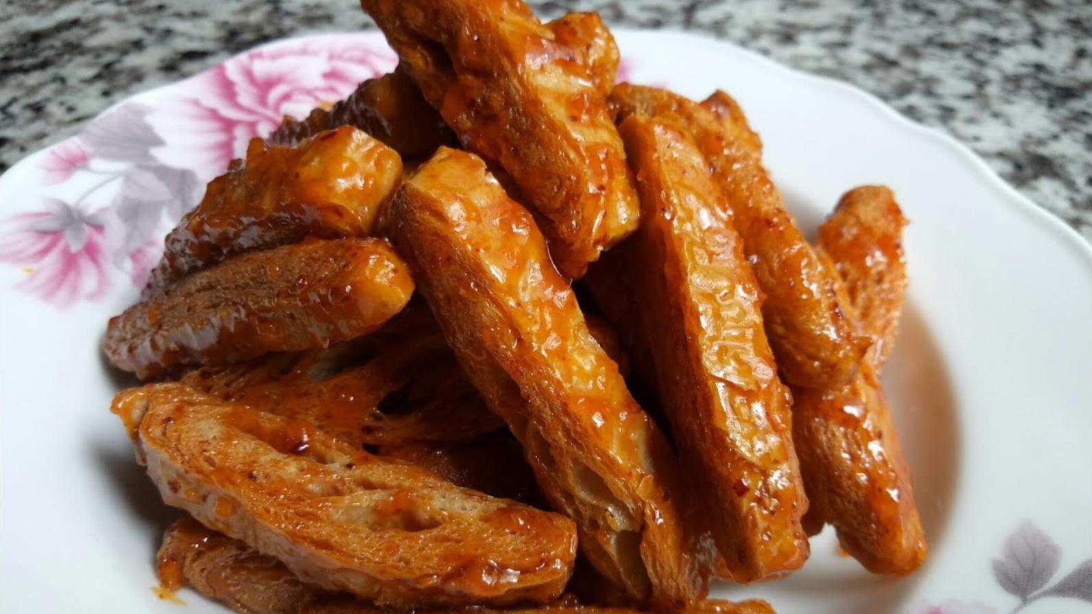 Sườn non chay rim me