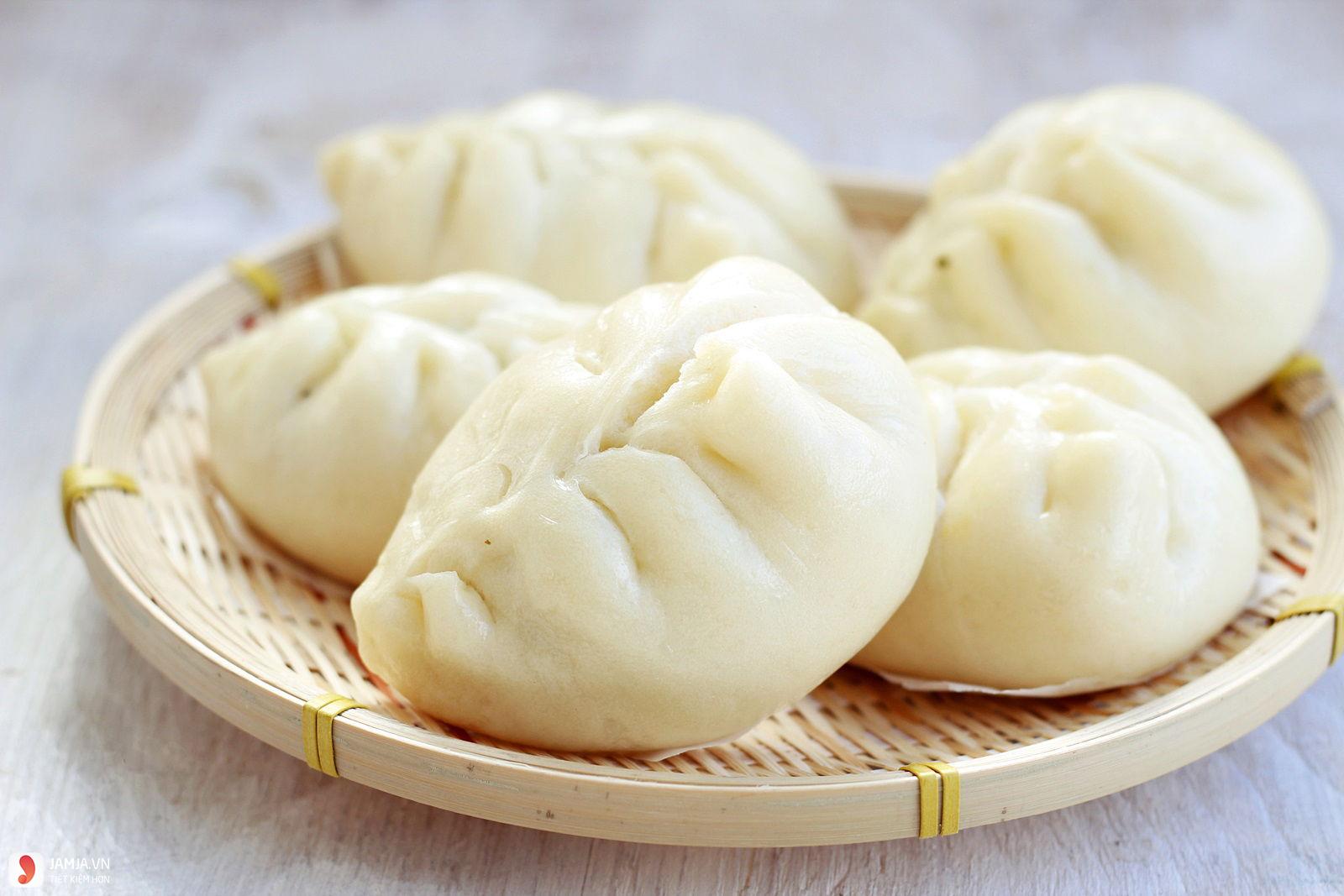 Bánh bột mì chay hấp