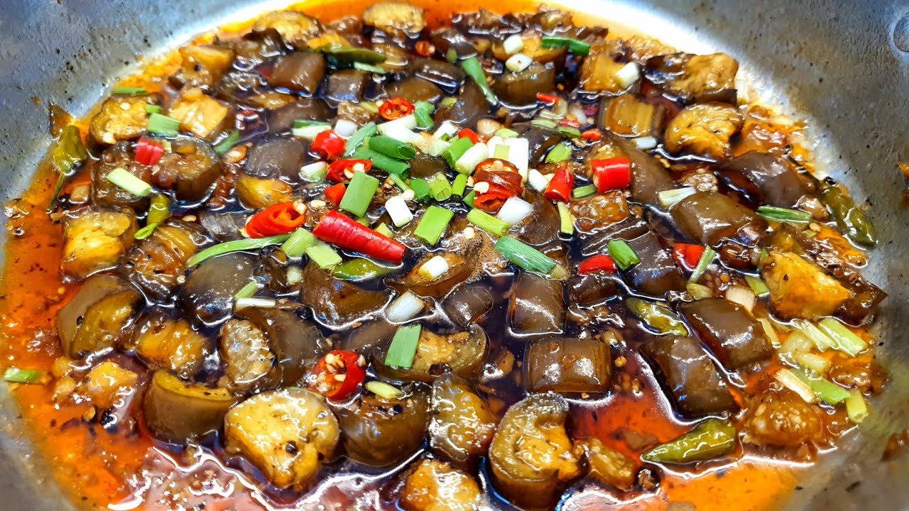Món kho quẹt chay làm bằng nấm