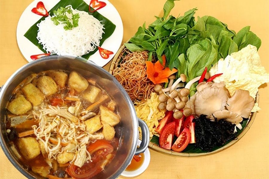 Quán ăn chay Tân Phú - Hiếu Hạnh