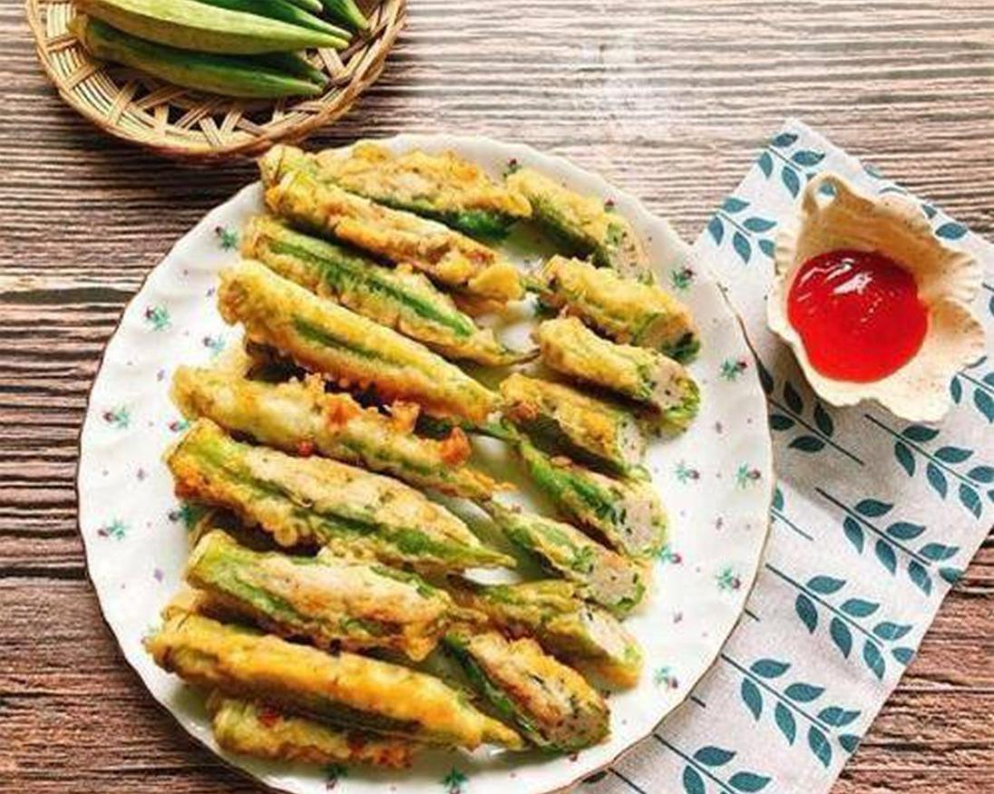 Đậu bắp chiên giòn