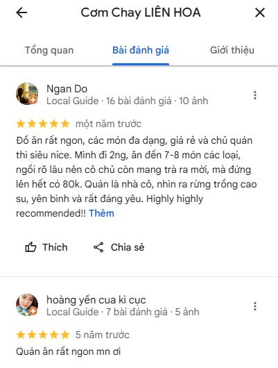Cơm Chay Liên Hoa