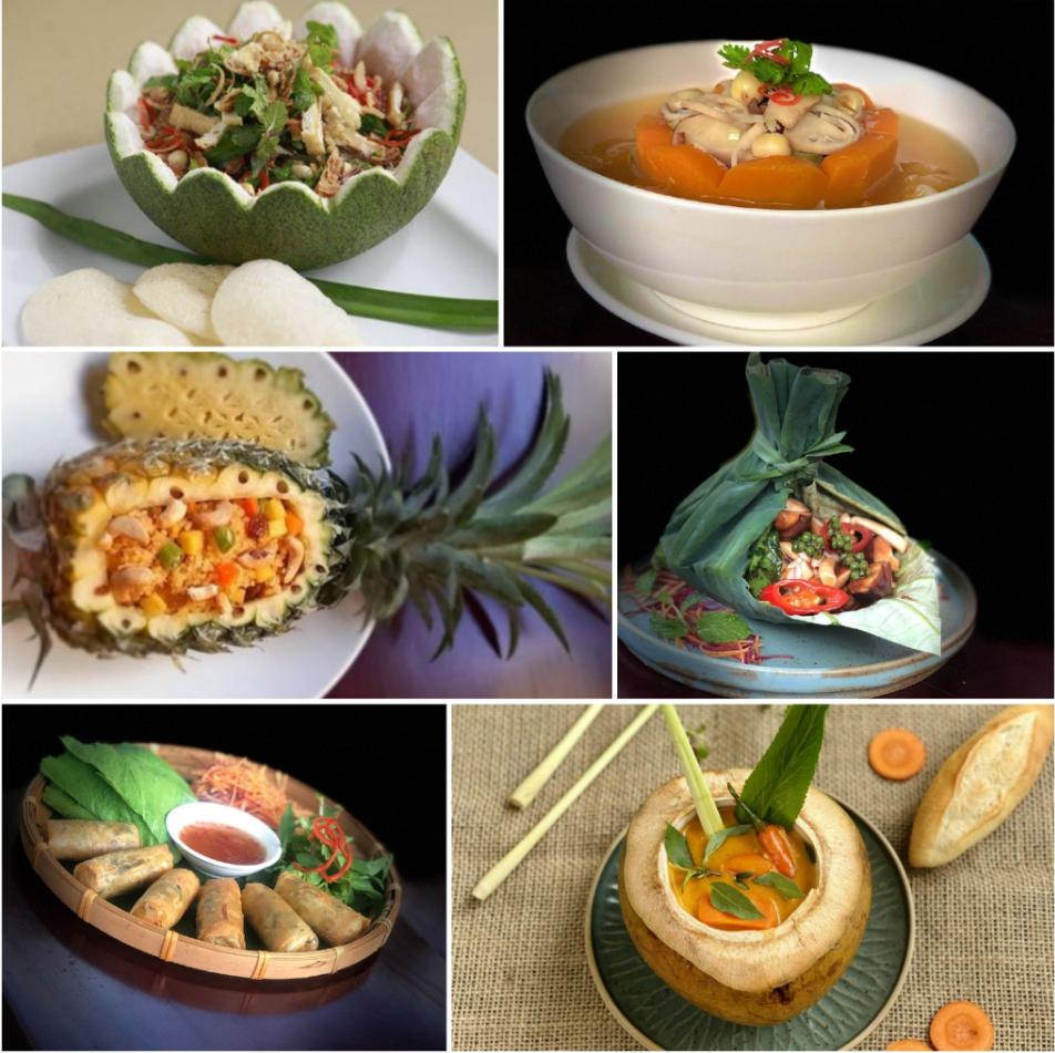 Món ăn chay tại Phúc An